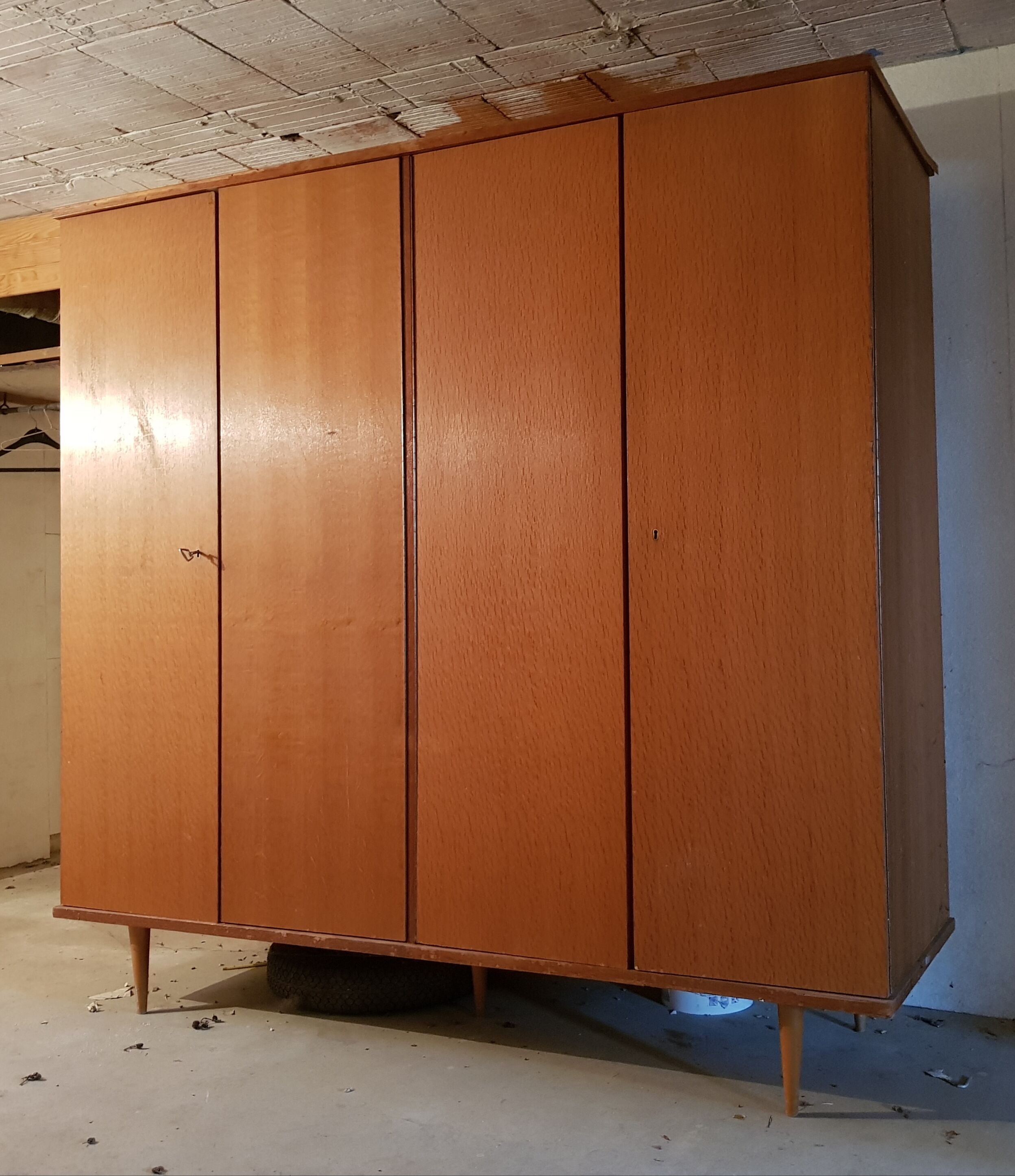 Scandinavian style wardrobe 1960