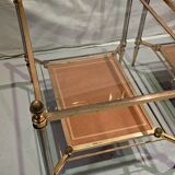 Pair of side tables attributed to Maison Jansen, circa 1950–1960.