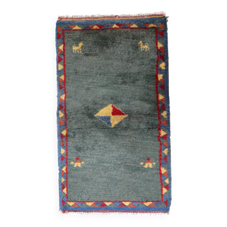 Tapis Vintage Fait Main Gabbeh – 75 x 139 cm - 1C1024