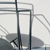 Pair of 'Silver Moon' chairs by Pascal Mourgue - Fermob. Vintage 80s.