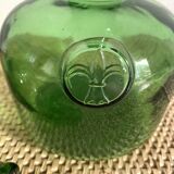 Carafe vintage en vert teinté