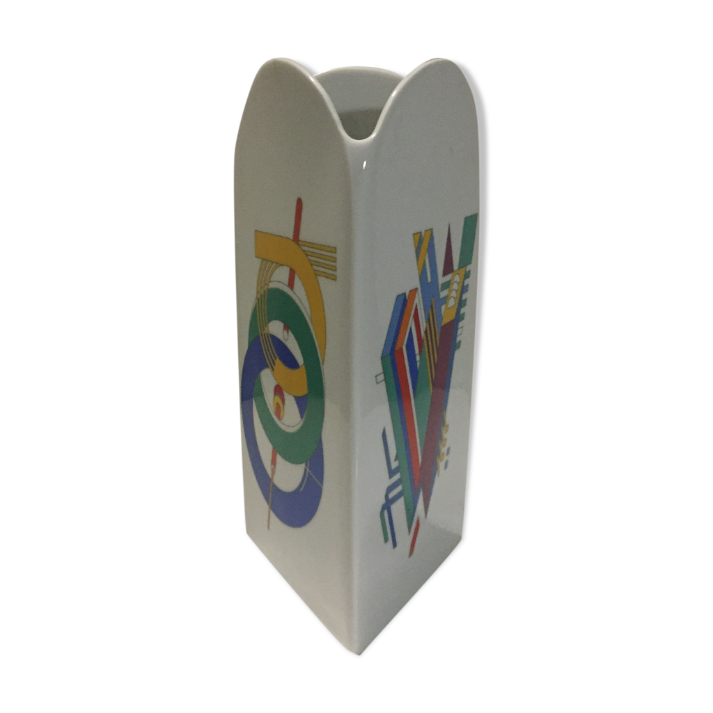 Vase céramique Marcello Morandini, Rosenthal 1980 Selency