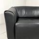 De Sede DS 47 dark brown neckleather 2-1/2 seats sofa
