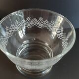 Set of 8 champagne glasses 50s