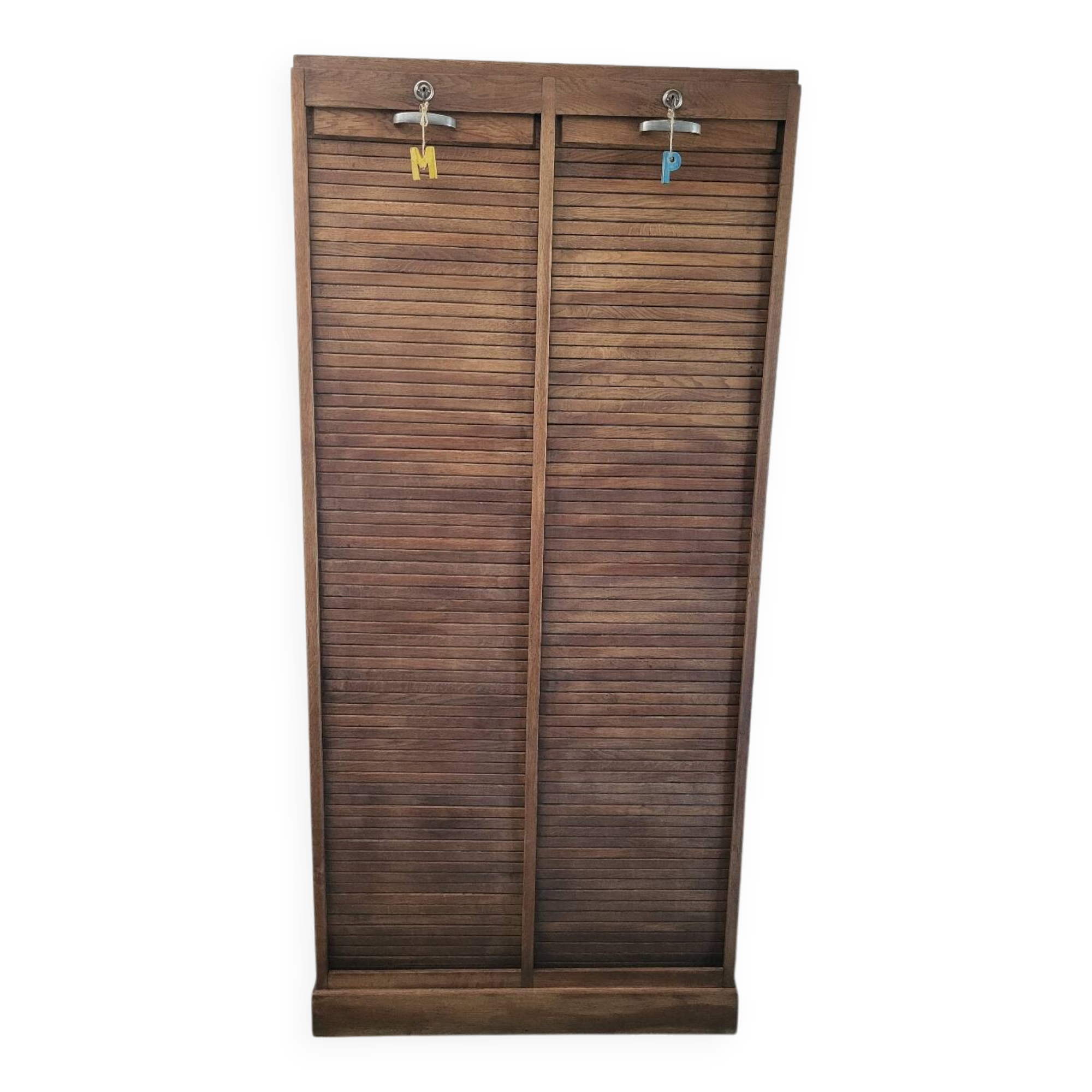 Double Oak Filing Cabinet