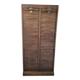 Double Oak Filing Cabinet