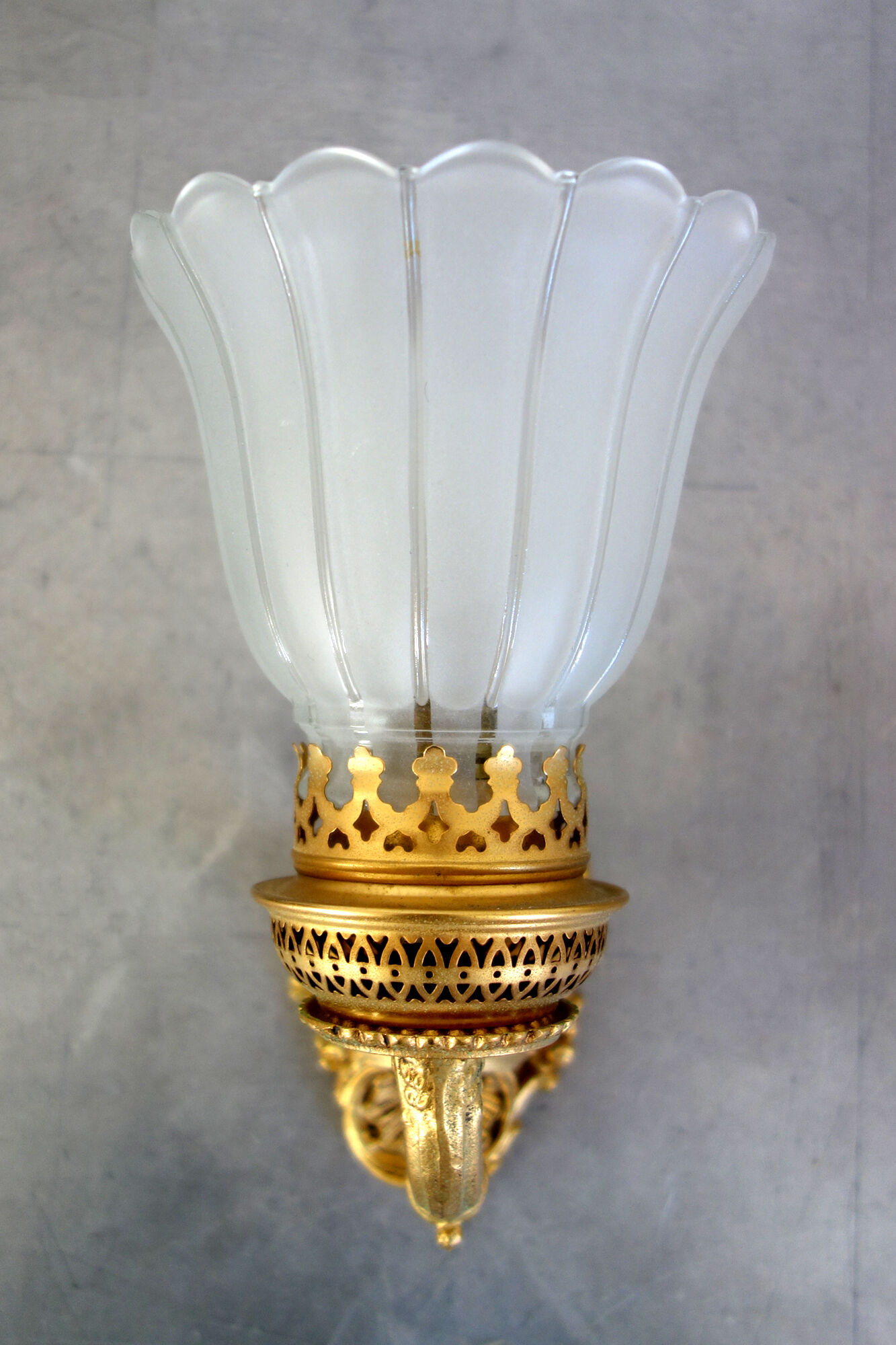 Pair of art deco/ vintage art nouveau wall lamps
