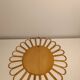 Vintage Rattan Witch/Sun Mirror