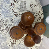 Saleron en bois pivotant ancien 