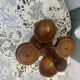 Saleron en bois pivotant ancien 