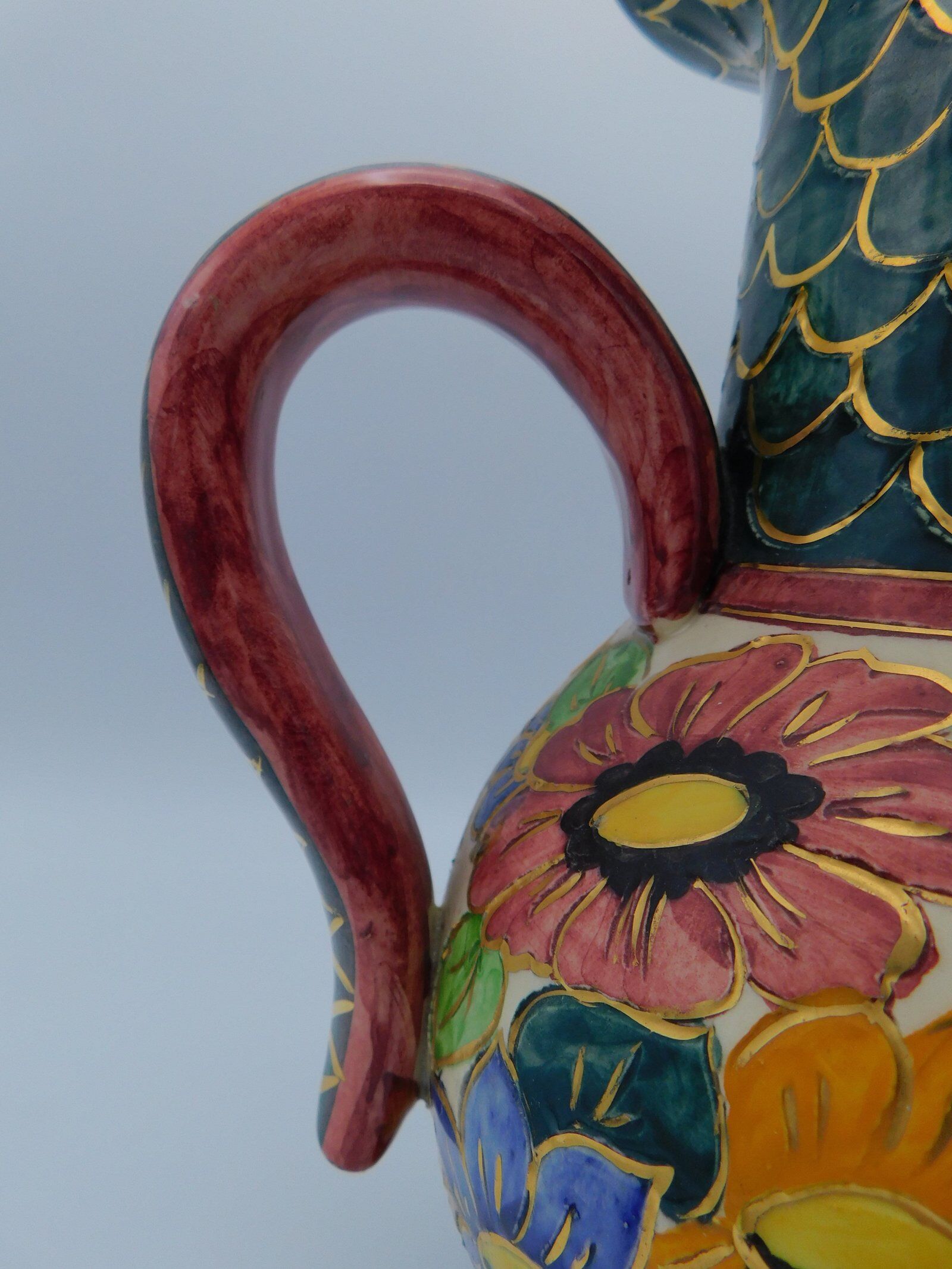 Amphora vase, Vallauris, Fase