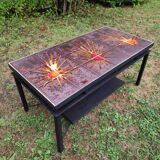 Vintage coffee table La Roue Vallauris