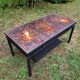 Table basse vintage La Roue Vallauris