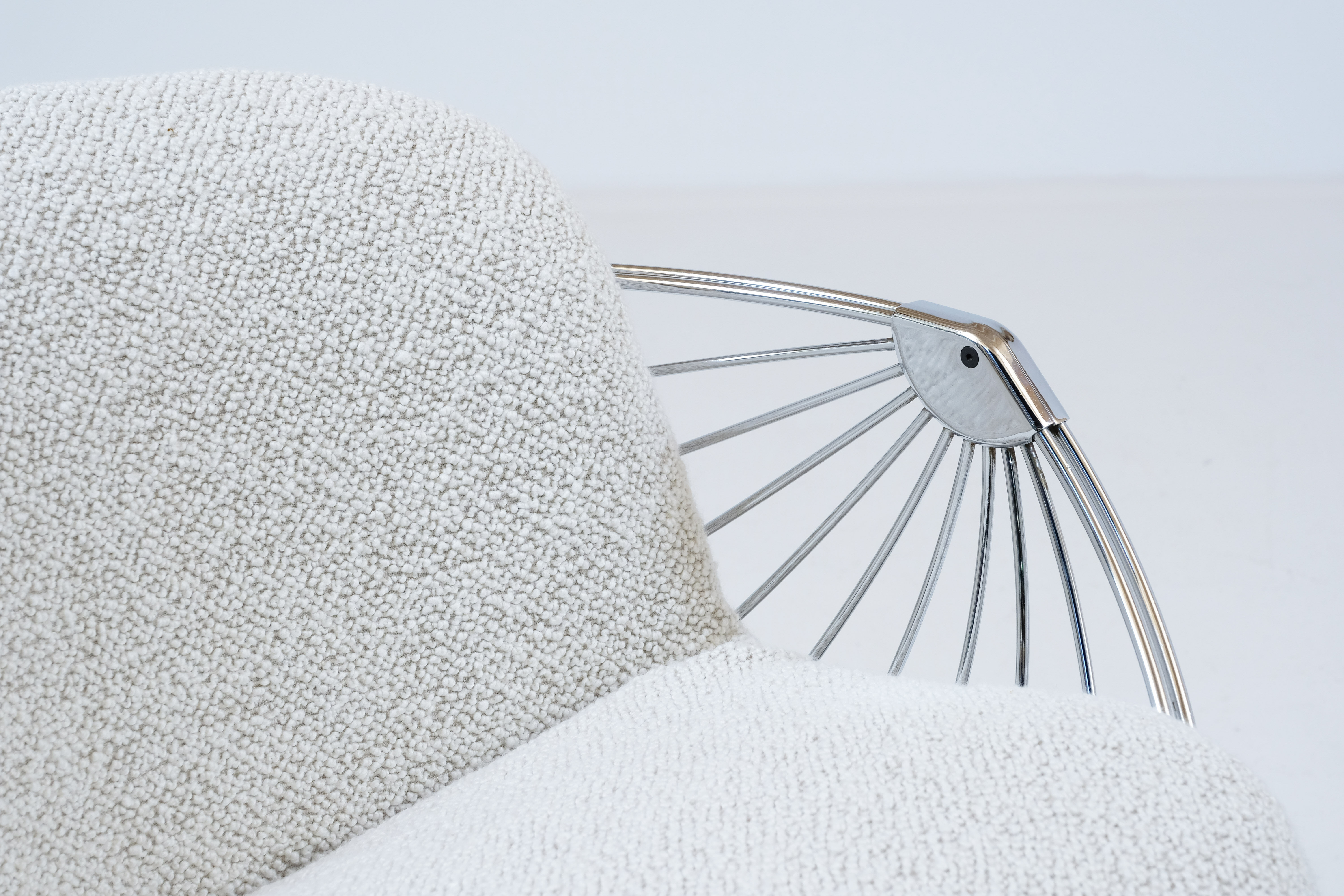Pair of Atomic armchairs by Rudi Verelst 1970