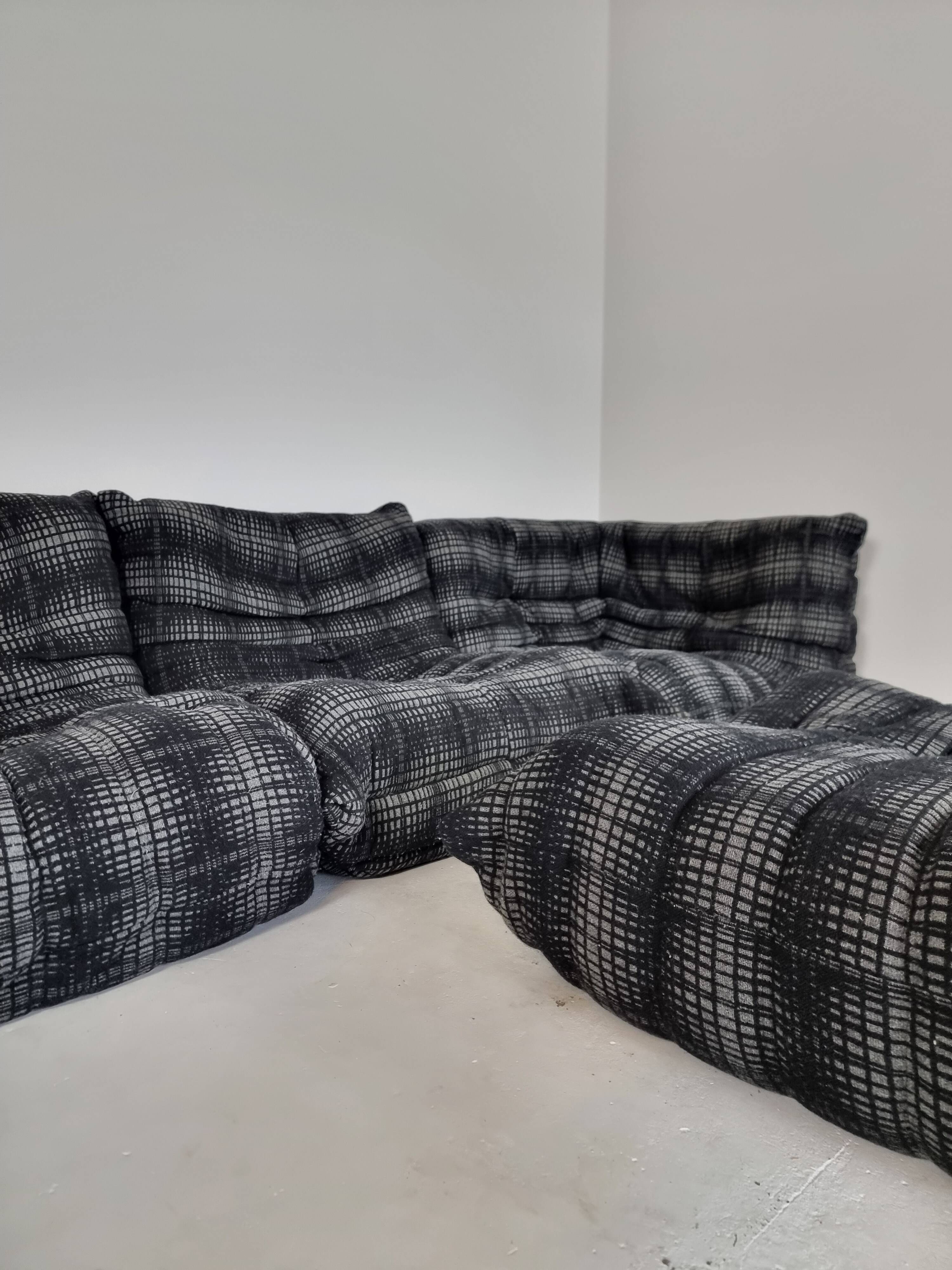 Original Togo Ligne Roset Sofa, Michel Ducaroy, 1980