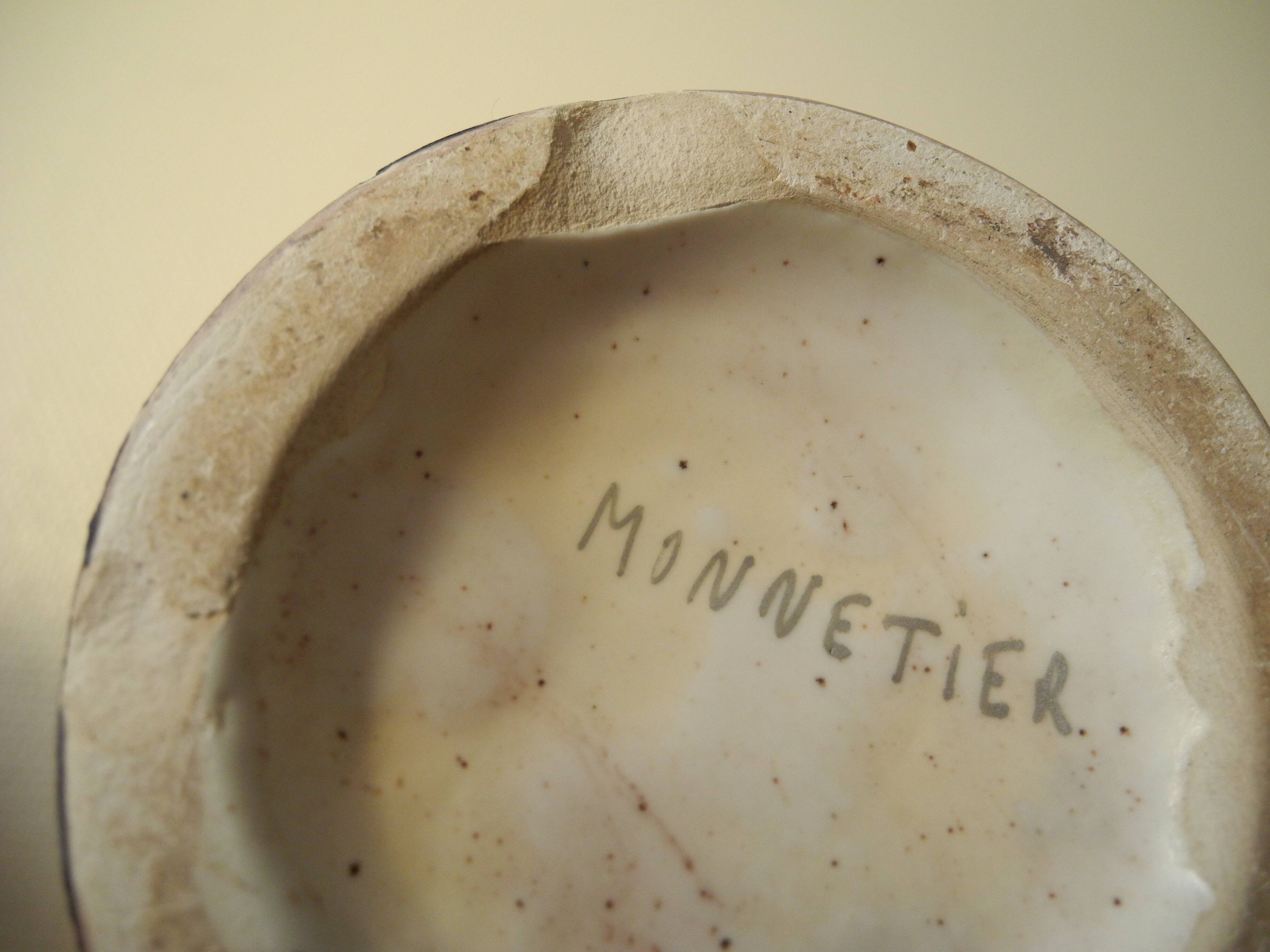 old ceramic vase Monnetier retro decor fat lava vintage design vase 60s