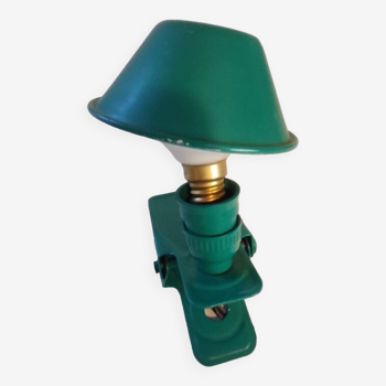 Vintage mushroom clip lamp from the 70s