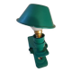 Vintage mushroom clip lamp from the 70s
