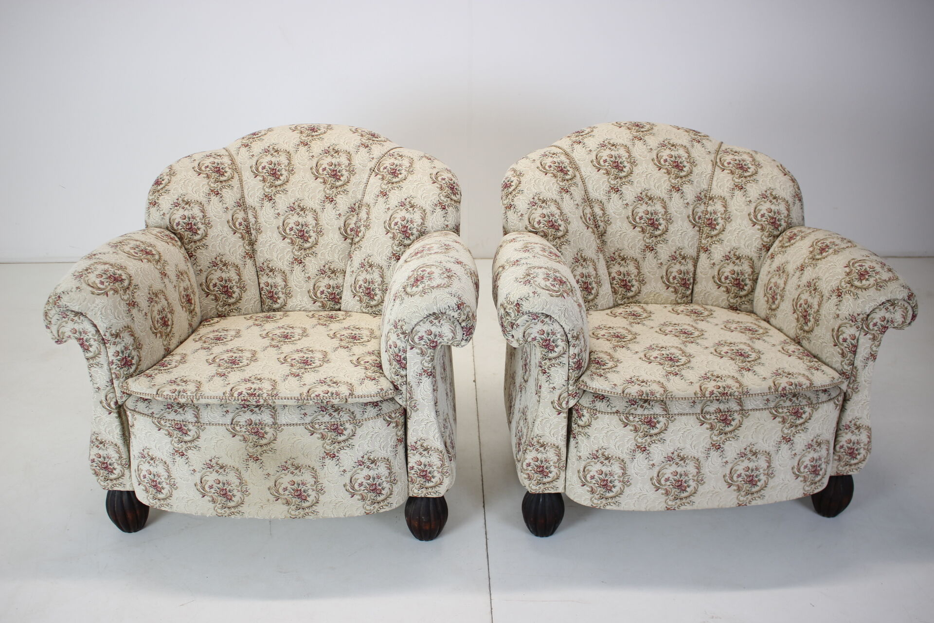 Art Deco Armchairs, 1930s, Czechoslovakia