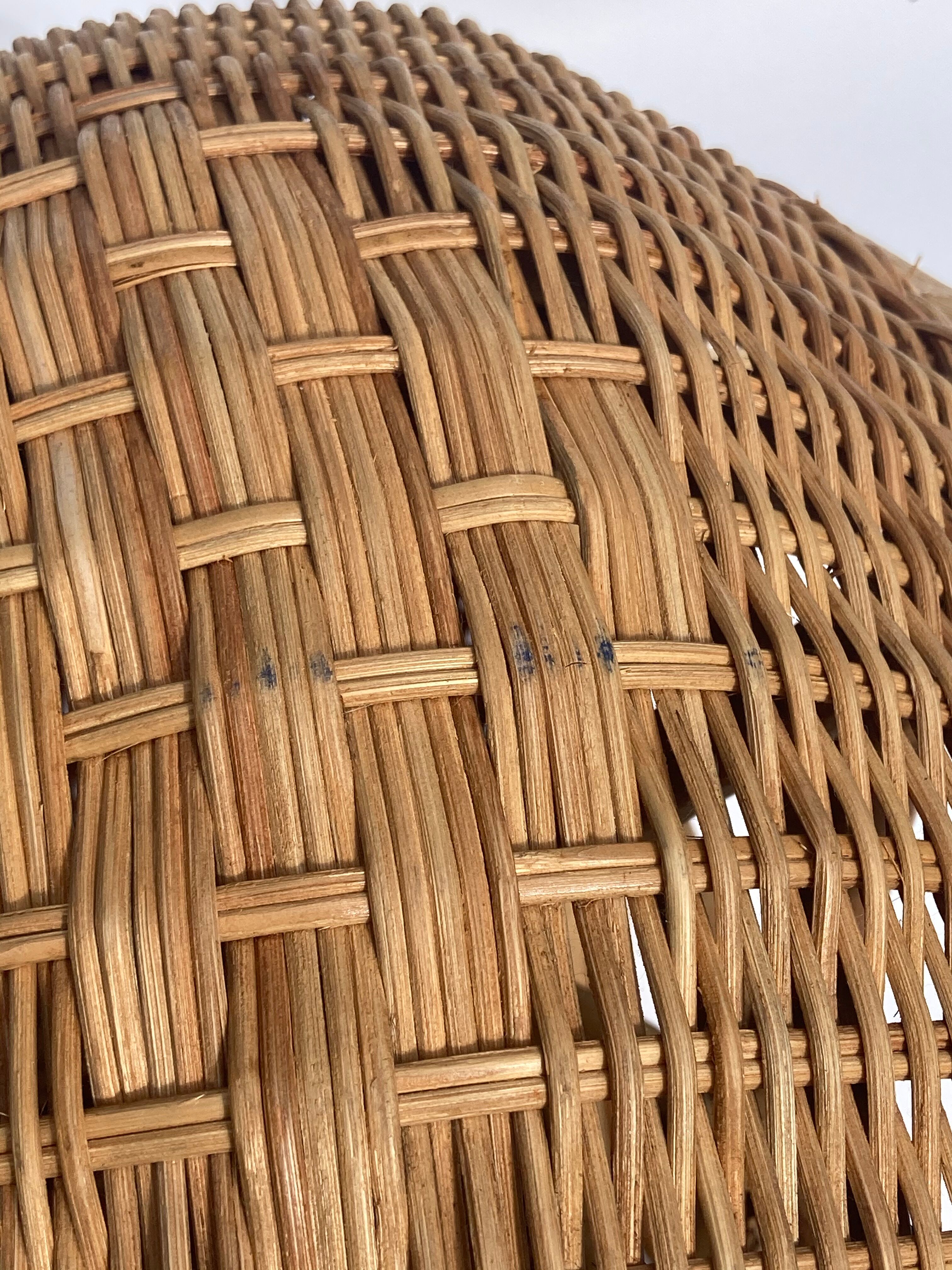 Rattan wicker stool