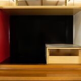 Vintage mid century bar cabinet by ernst behr, germany 1950s