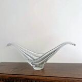 Large glass bowl Pompeii – Illuminated sculpture with free lines