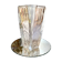 Vintage chiseled glass vase