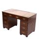 Mahogany Campaign Desk by N. Norton LTD England