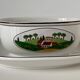 Saucière ovale Design Naïf sur son présentoir en vitro-porcelaine de Villeroy & Boch