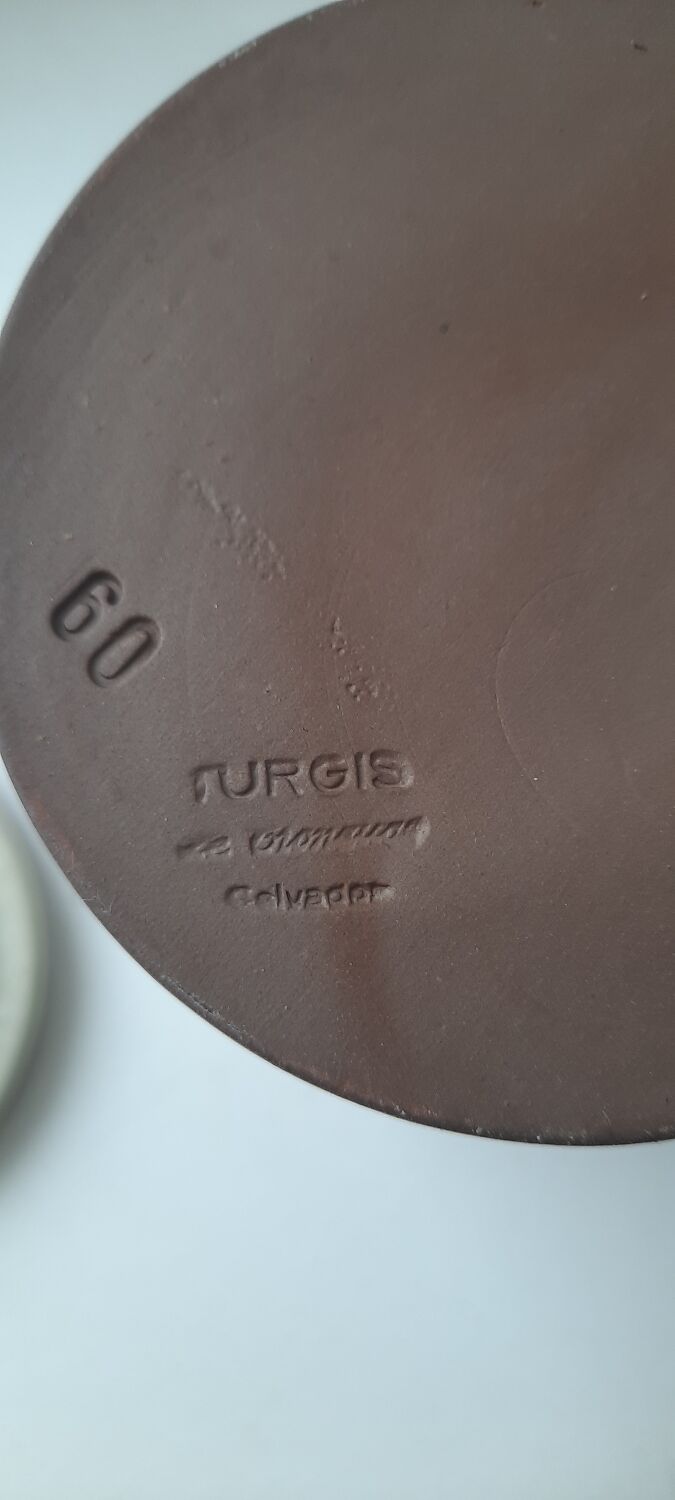 Turgis calvados glazed stoneware pot