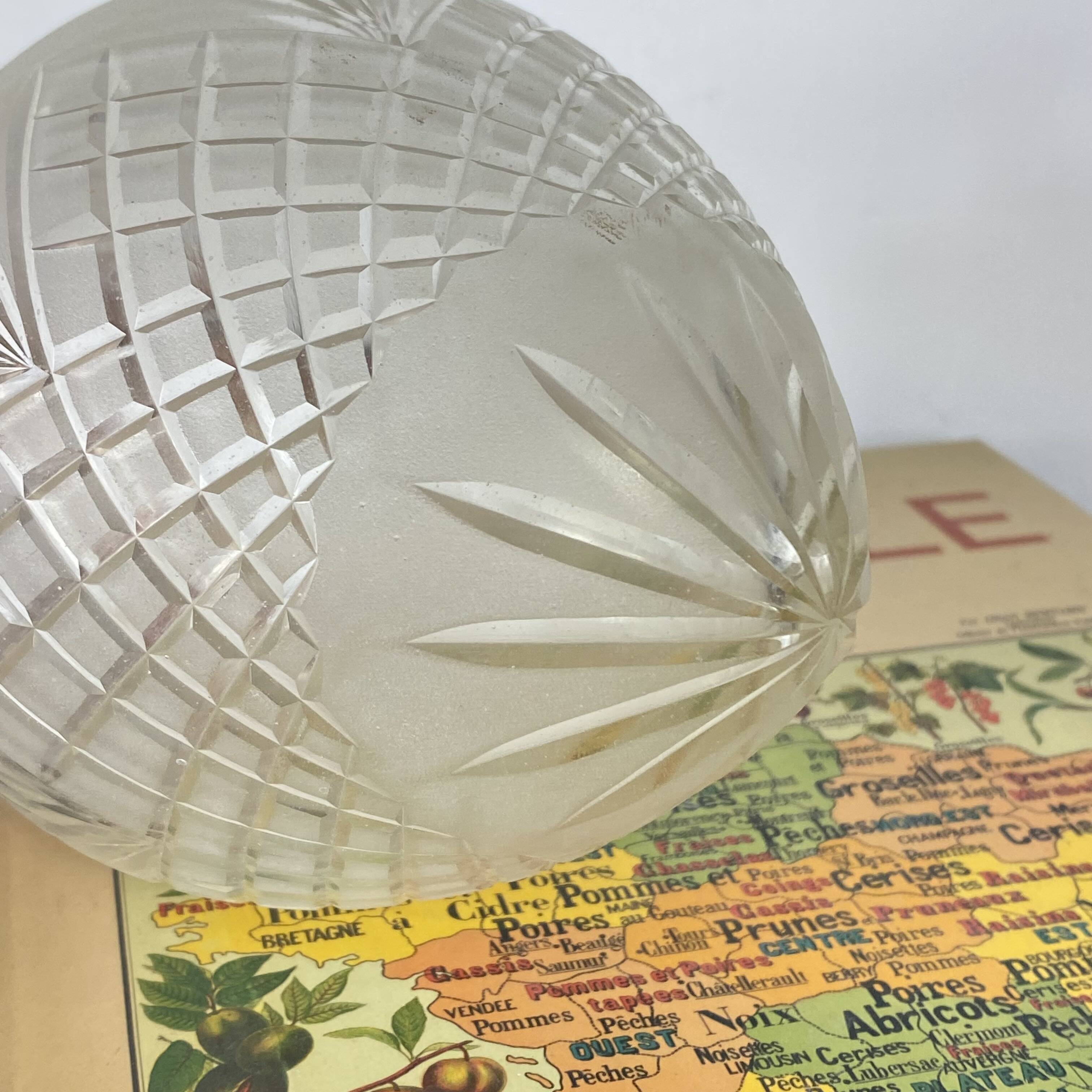 Old globe lampshade, shell, egg, pine cone for wall lamp chandelier.