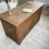 Oak and pine counter 1950