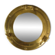 Brass porthole mirror 29 cm