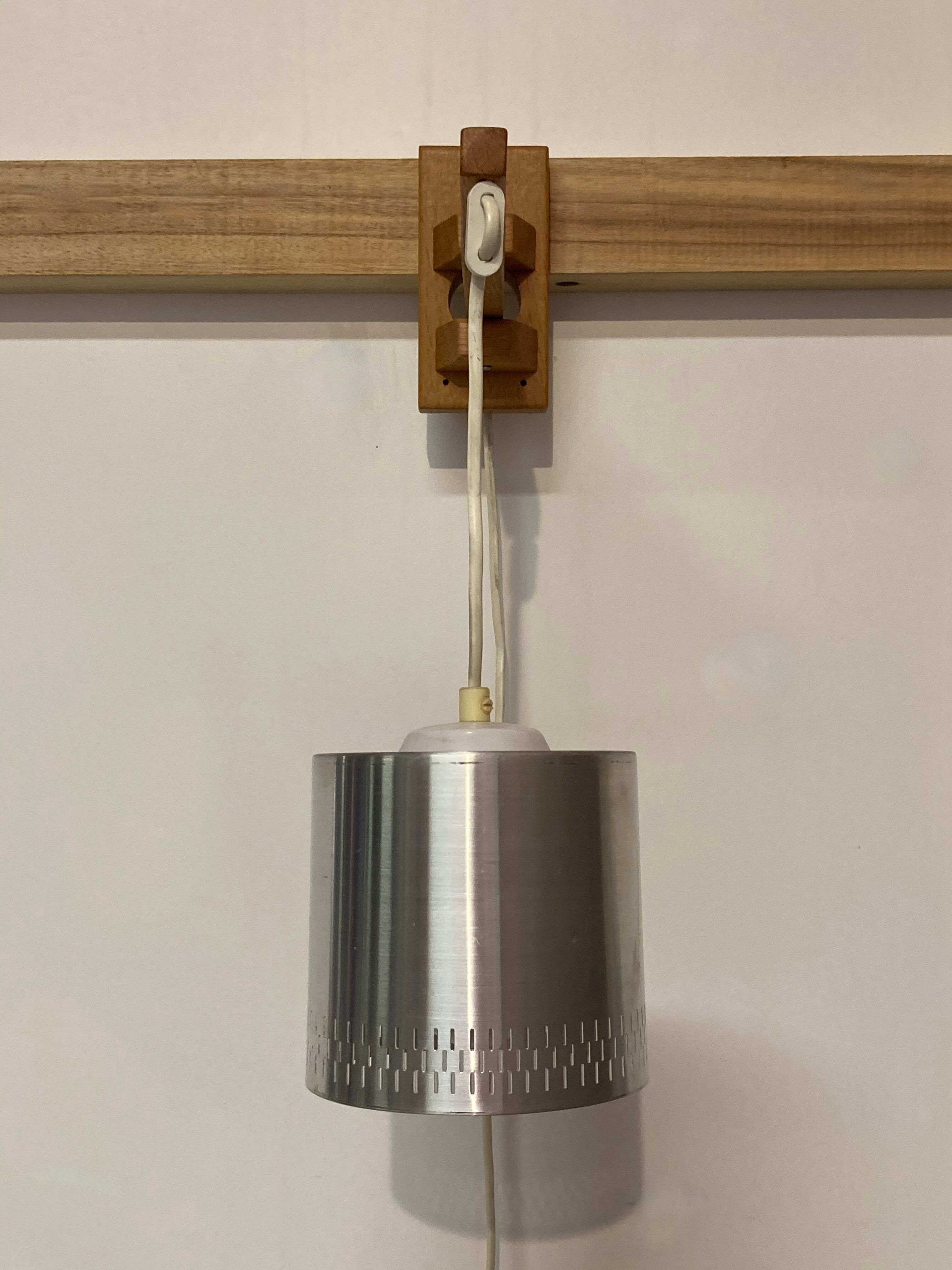 Scandinavian modular wall lamp 1950.