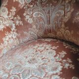 Fauteuil crapaud velours