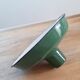Vintage enamelled metal lampshade