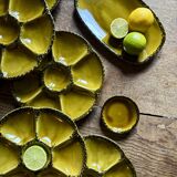 Vintage oyster or shellfish service from Gien