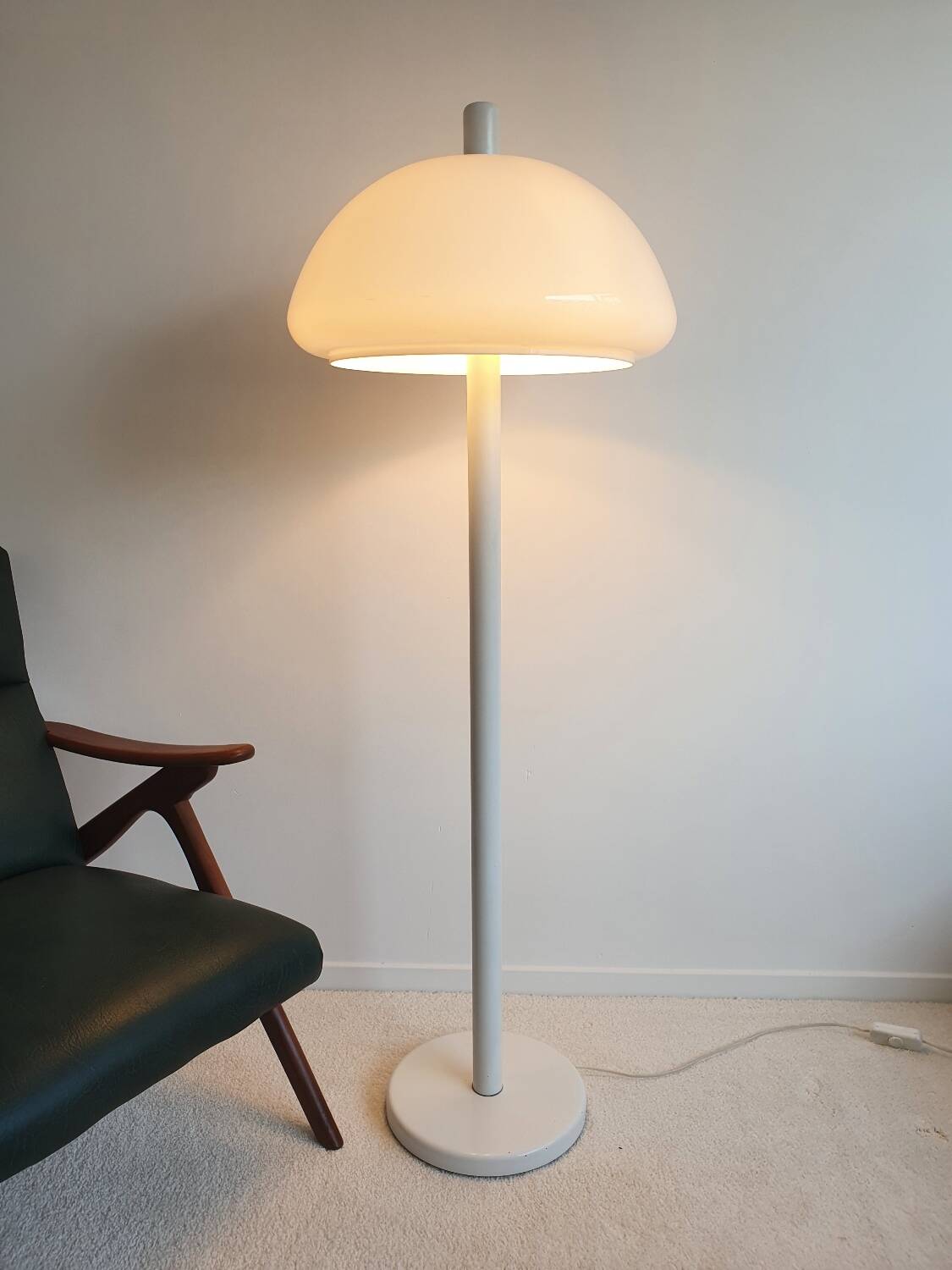 Lampadaire champignon années 70