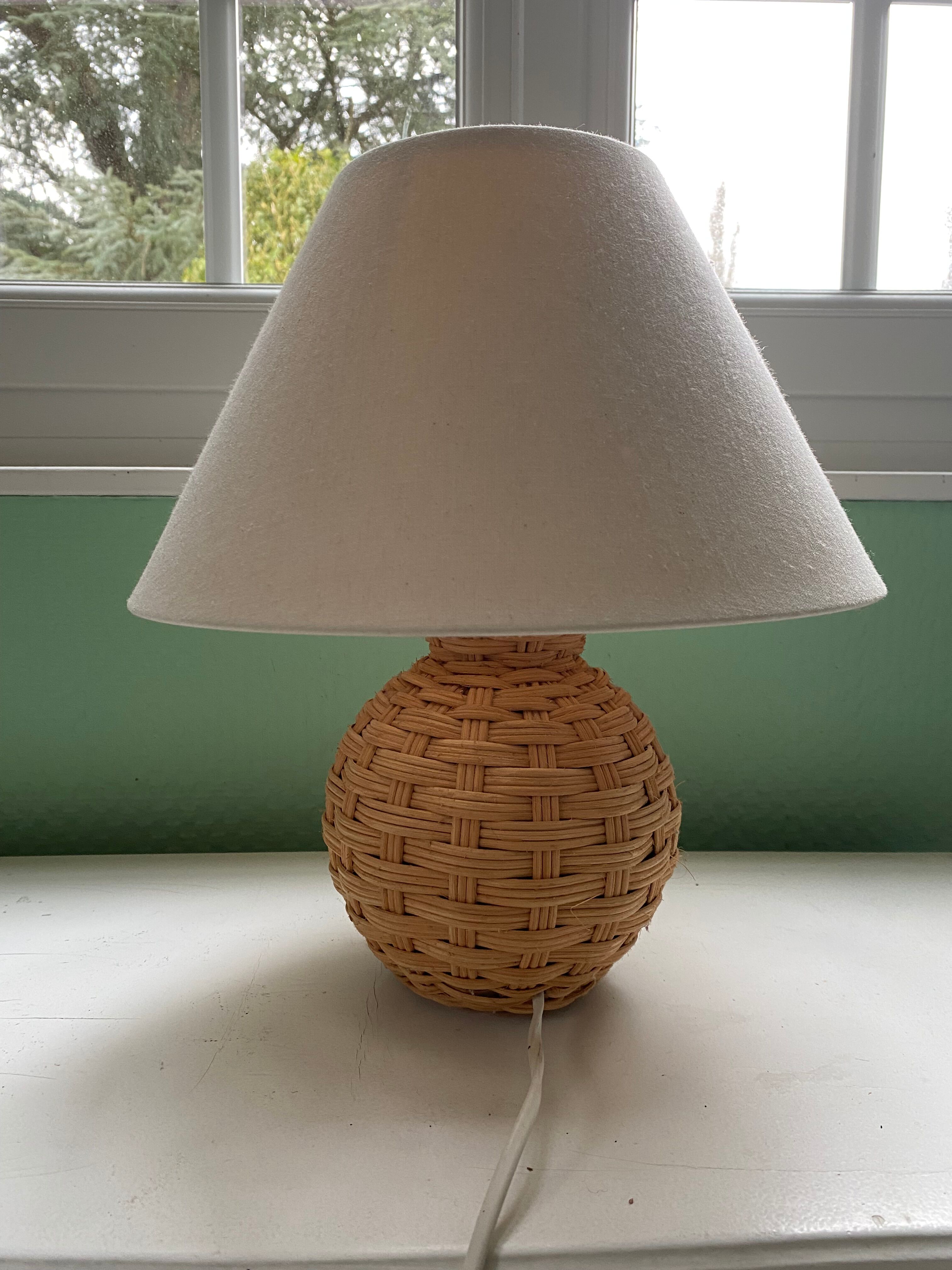 Wooden lamp