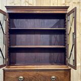 Nineteenth-century English mahogany scriban