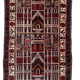 Afghan carpet Baluch vintage 140x86cm