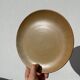 5 beige stoneware dessert plates