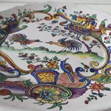 Old eighteenth eighteenth earthenware plate
