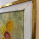 Oil painting on canvas chrysanthemums 1965