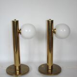 Modern lamps pair, Denmark 60s