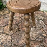 Vintage tripod stool