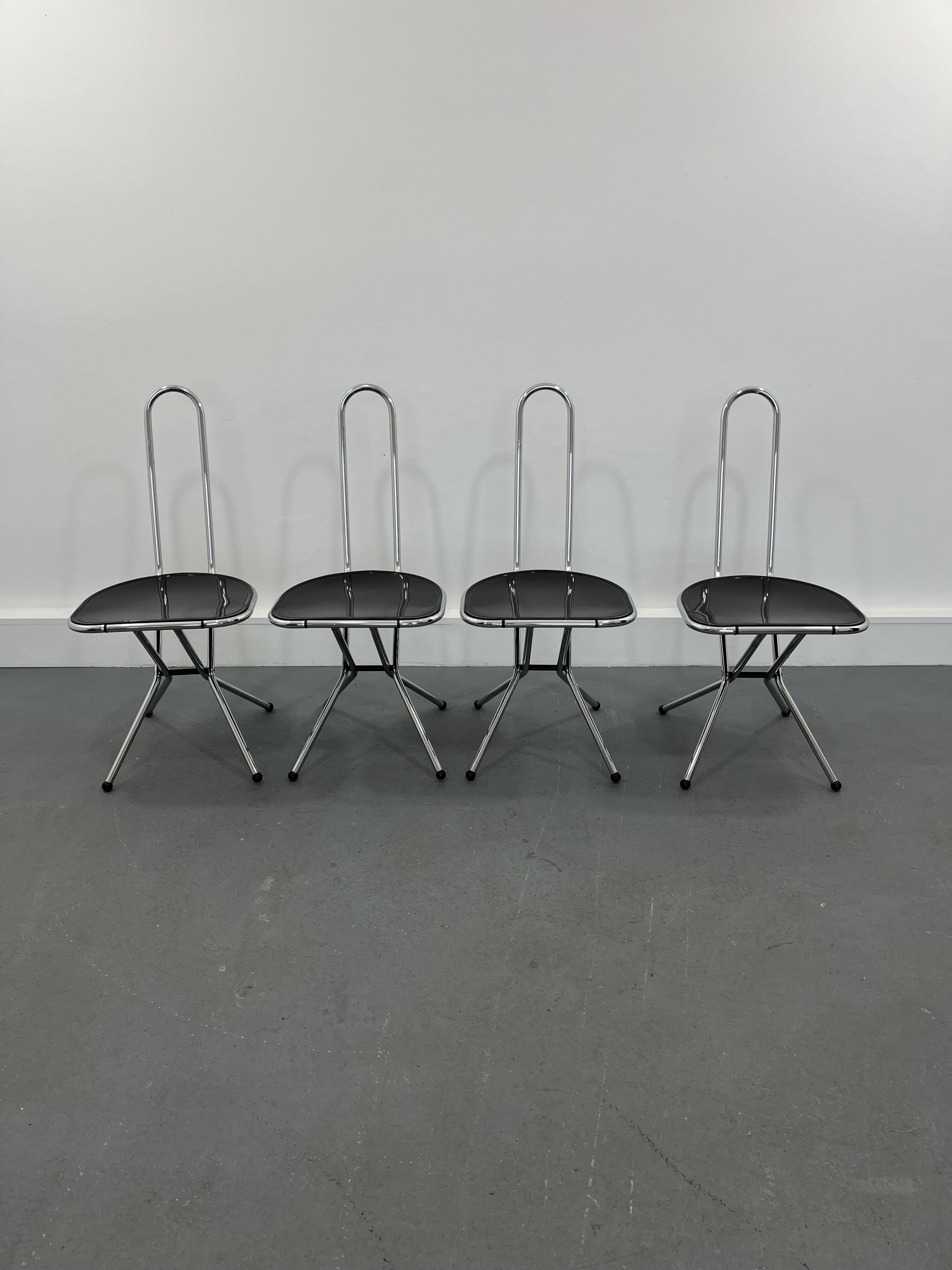 Chairs by Niels Gammelgaard for Ikea, Sweden, 1980s, Set of 4