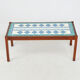 Table basse en mosaïque, années 1970