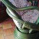 Rocking chair structure bambou