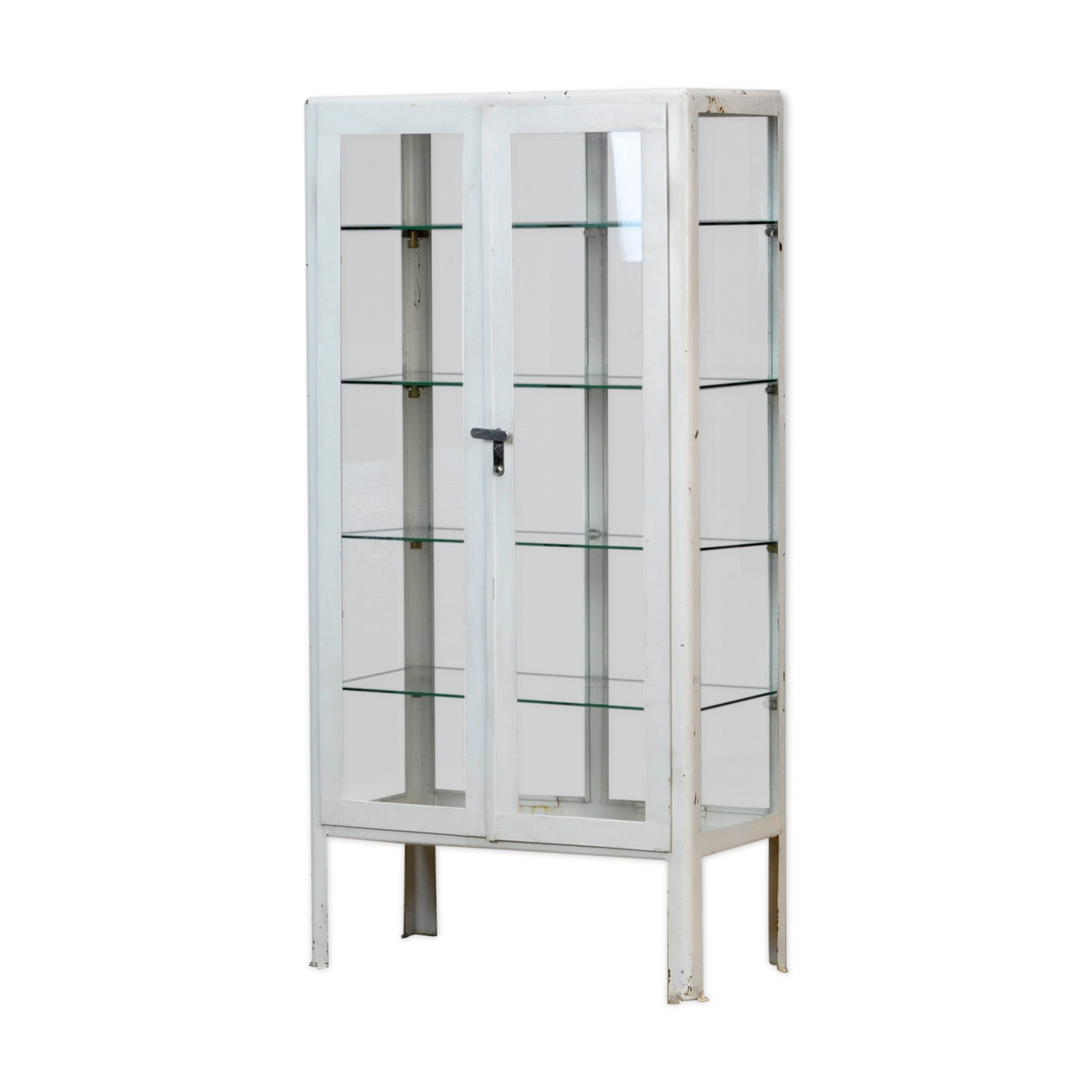 Vitrine médicale en fer, 1970